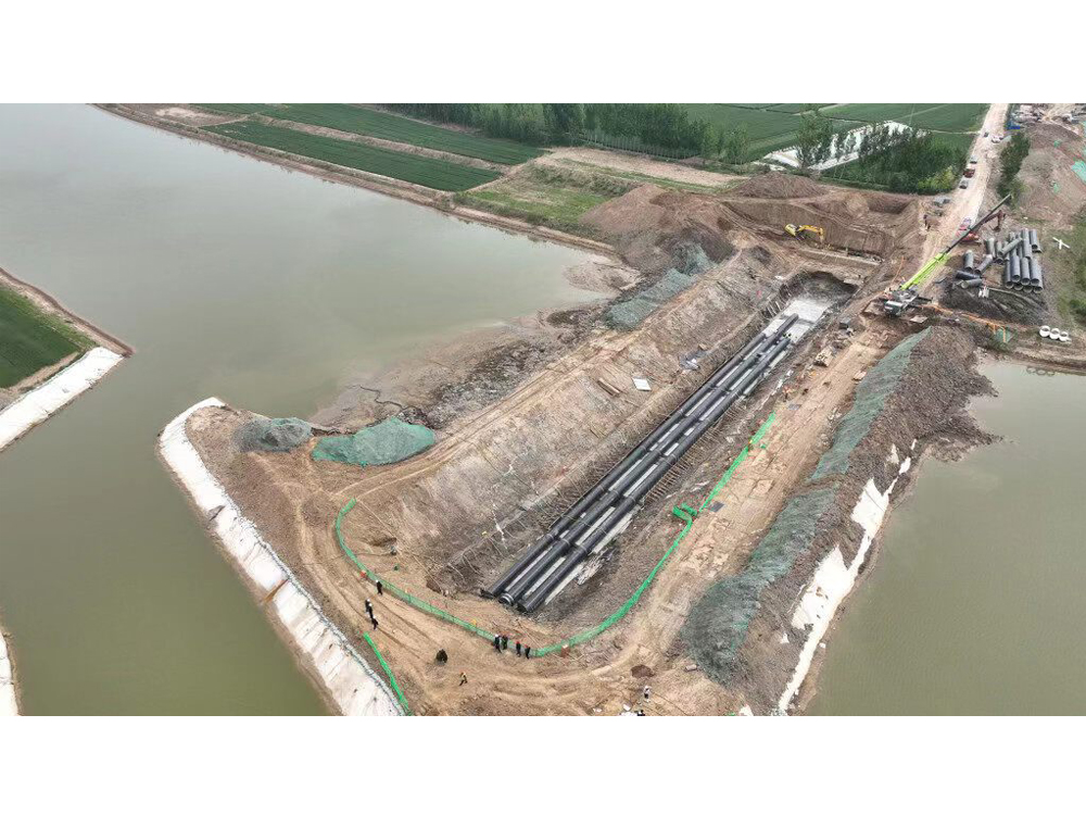 德州市向城區(qū)供水工程，管道多口徑、多管材，總長(zhǎng)約40km